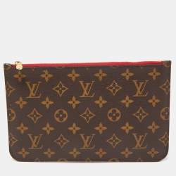 Louis Vuitton Monogram Canvas Neverfull Zip Pouch