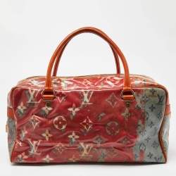 Pre Owned Louis Vuitton Multicolor Monogram Limited Edition Pulp Weekender PM Bag