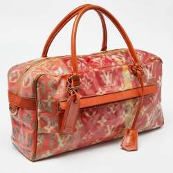 Pre Owned Louis Vuitton Multicolor Monogram Limited Edition Pulp Weekender PM Bag