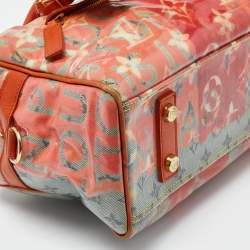 Pre Owned Louis Vuitton Multicolor Monogram Limited Edition Pulp Weekender PM Bag