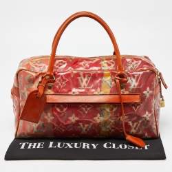 Pre Owned Louis Vuitton Multicolor Monogram Limited Edition Pulp Weekender PM Bag
