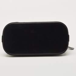 Pre Owned Louis Vuitton Black Epi Leather Mini Alma Bag