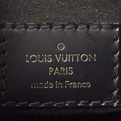 Pre Owned Louis Vuitton Black Epi Leather Mini Alma Bag