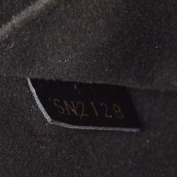Pre Owned Louis Vuitton Black Epi Leather Mini Alma Bag