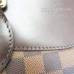 Louis Vuitton Brown Canvas Damier Ebene Small Verona Satchel Bag 