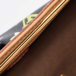 Pre Owned Louis Vuitton Black Monogram Multicolore Canvas Judy GM Bag