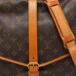 Louis Vuitton Monogram Canvas Saumur 35 Messenger Bag