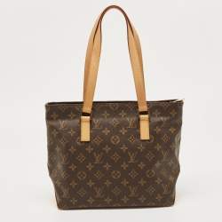 Pre Owned Louis Vuitton Monogram Canvas Cabas Piano Bag
