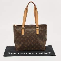 Pre Owned Louis Vuitton Monogram Canvas Cabas Piano Bag