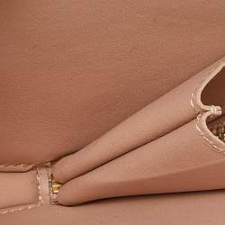 Louis Vuitton Rose Florentine Monogram Vernis Round Coin Purse