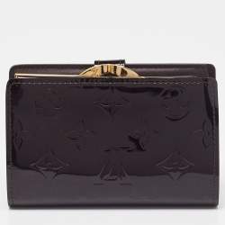 Louis Vuitton Amarante Monogram Vernis French Purse