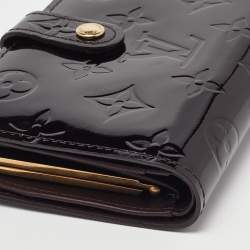Louis Vuitton Amarante Monogram Vernis French Purse