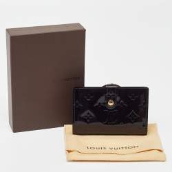 Louis Vuitton Amarante Monogram Vernis French Purse