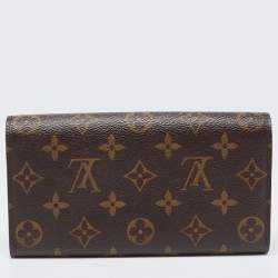 Louis Vuitton Monogram Canvas Sarah Wallet