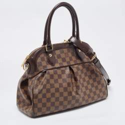 Pre Owned Louis Vuitton Damier Ebene Canvas Trevi PM Bag