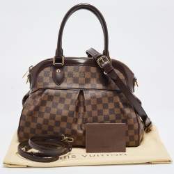 Pre Owned Louis Vuitton Damier Ebene Canvas Trevi PM Bag