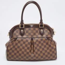 Pre Owned Louis Vuitton Damier Ebene Canvas Trevi PM Bag