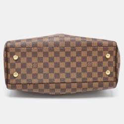 Pre Owned Louis Vuitton Damier Ebene Canvas Trevi PM Bag
