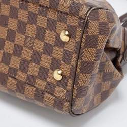 Pre Owned Louis Vuitton Damier Ebene Canvas Trevi PM Bag