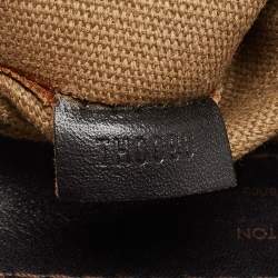 Pre Owned Louis Vuitton Coffee Utah Leather Yuma Small Messenger Bag