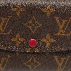 Louis Vuitton Monogram Canvas Emilie Wallet