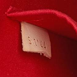 Louis Vuitton Orange Sunset Monogram Vernis Alma PM Bag