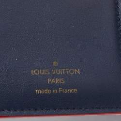 Louis Vuitton Marine Rouge Taurillion Leather Capucines Compact Wallet