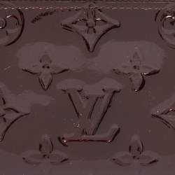 مملوكة مسبقًا Louis Vuitton Amarante Monogram Vernis Zippy Coin Purse