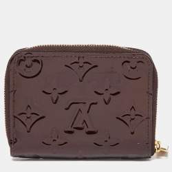 مملوكة مسبقًا Louis Vuitton Amarante Monogram Vernis Zippy Coin Purse