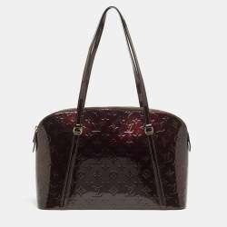 Louis Vuitton - Avalon MM Monogram Vernis Leather Blanc Corail
