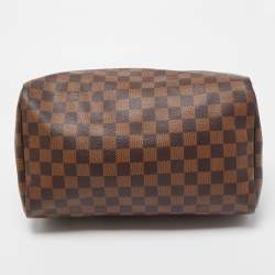 Louis Vuitton Damier Ebene Canvas Speedy 30 Bag