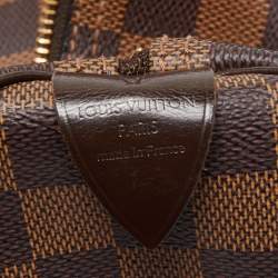 Louis Vuitton Damier Ebene Canvas Speedy 30 Bag