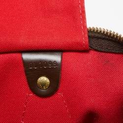 Louis Vuitton Damier Ebene Canvas Speedy 30 Bag