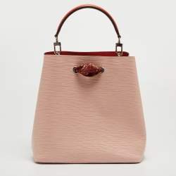 Pre Owned Louis Vuitton Rose Ballerine Epi Leather NeoNoe MM Bag
