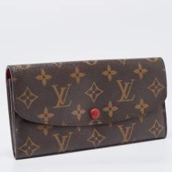 Louis Vuitton Monogram Canvas Emilie Wallet