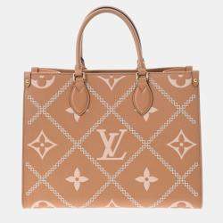 Louis Vuitton Monogram Jacquard Tufted Okinawa Onthego GM Tote Bag