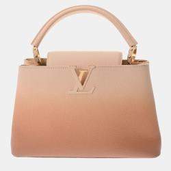 Authenticated Used LOUIS VUITTON Louis Vuitton Capuchin Shoulder Bag M52342  Epi Leather Noir