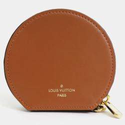 Louis Vuitton Marron/Orange Catogram Canvas Micro Boite Chapeau