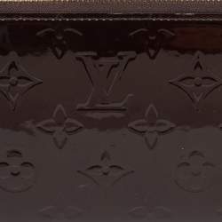 Louis Vuitton Amarante Monogram Vernis Zippy Wallet  