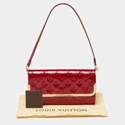 Pre Owned Louis Vuitton Pomme D'Amour Monogram Vernis Rossmore MM Bag