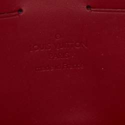 Pre Owned Louis Vuitton Pomme D'Amour Monogram Vernis Rossmore MM Bag