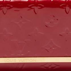 Pre Owned Louis Vuitton Pomme D'Amour Monogram Vernis Rossmore MM Bag