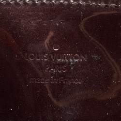 Pre Owned Louis Vuitton Amarante Monogram Vernis Melrose Avenue Bag