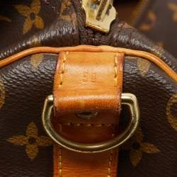 Pre Owned Louis Vuitton Monogram Canvas Keepall 50 Bandouliere Bag