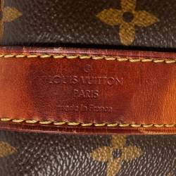 Pre Owned Louis Vuitton Monogram Canvas Keepall 50 Bandouliere Bag