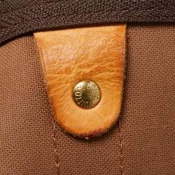 Pre Owned Louis Vuitton Monogram Canvas Keepall 50 Bandouliere Bag