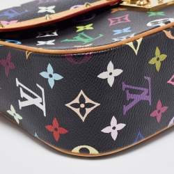 Pre Owned Louis Vuitton Multicolor Monogram Canvas Sologne Shoulder Bag