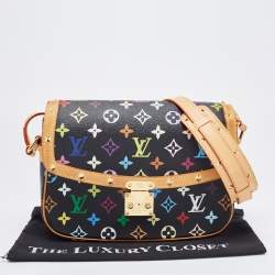 Pre Owned Louis Vuitton Multicolor Monogram Canvas Sologne Shoulder Bag