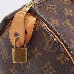 Louis Vuitton Monogram Canvas Speedy 30 Bag