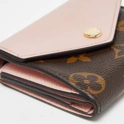 Louis Vuitton Rose Ballerine Monogram Canvas Zoe Wallet